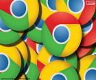 Логотип Google Chrome, веб-браузер, разработанный Google